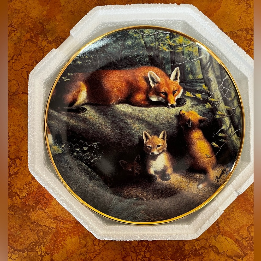 Franklin Mint heirloom collectors plate
